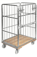 Rullcontainer träbotten